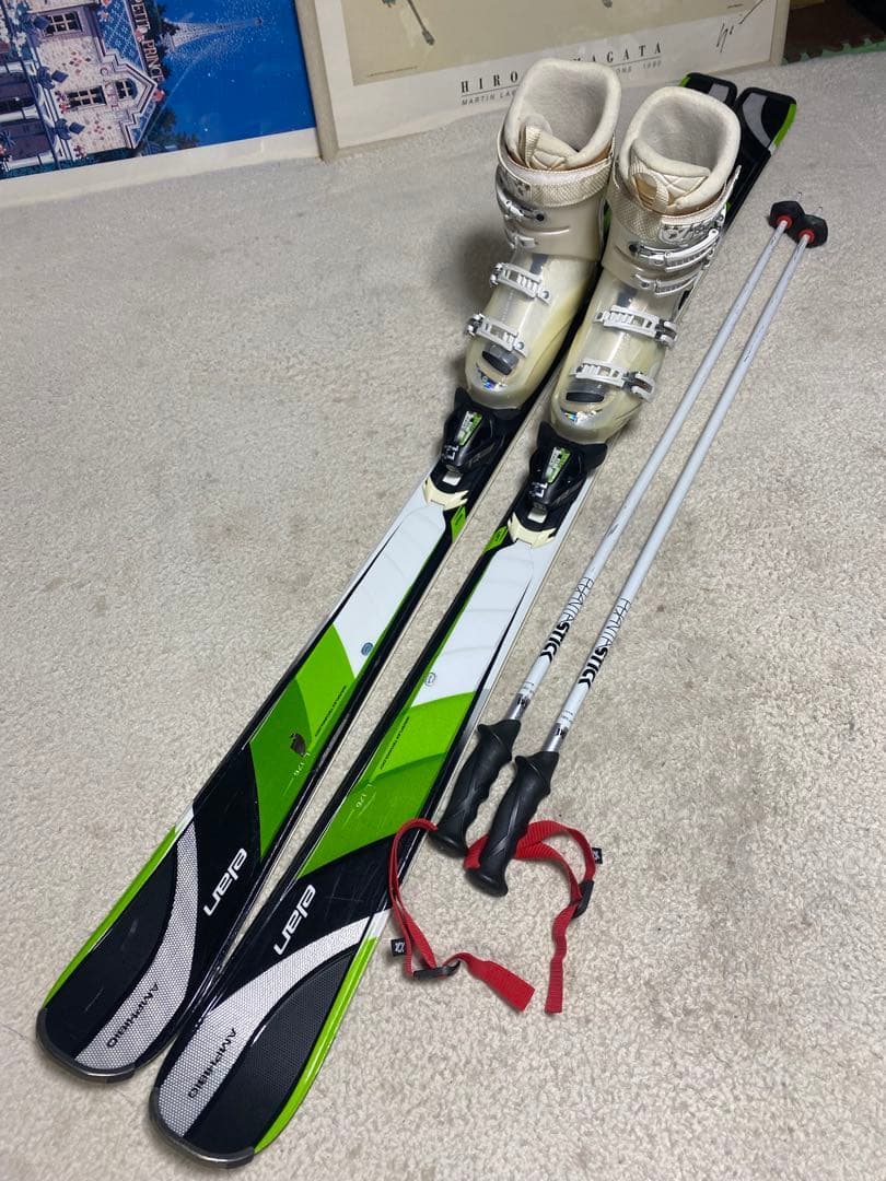 ELAN AMPHIBIO ➕ロシニョールブーツ26.5cmストック115cm