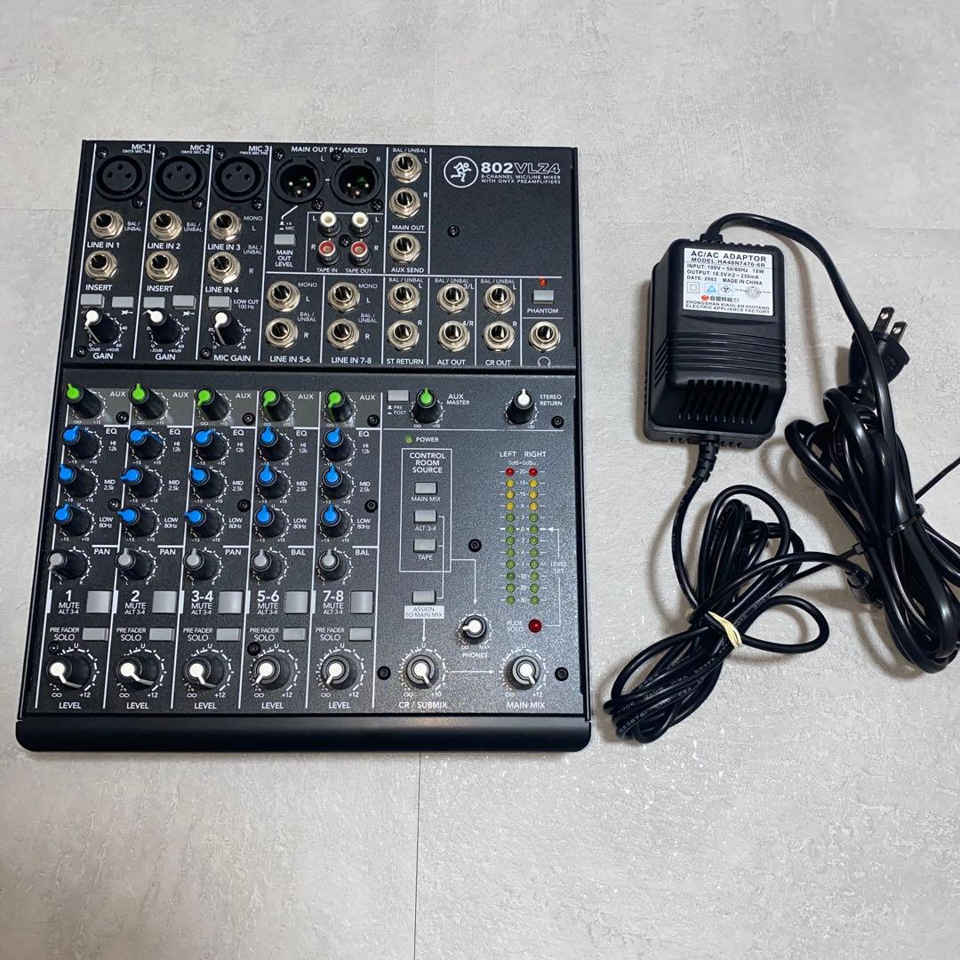 【美品】802VLZ4 MACKIE アナログミキサー
