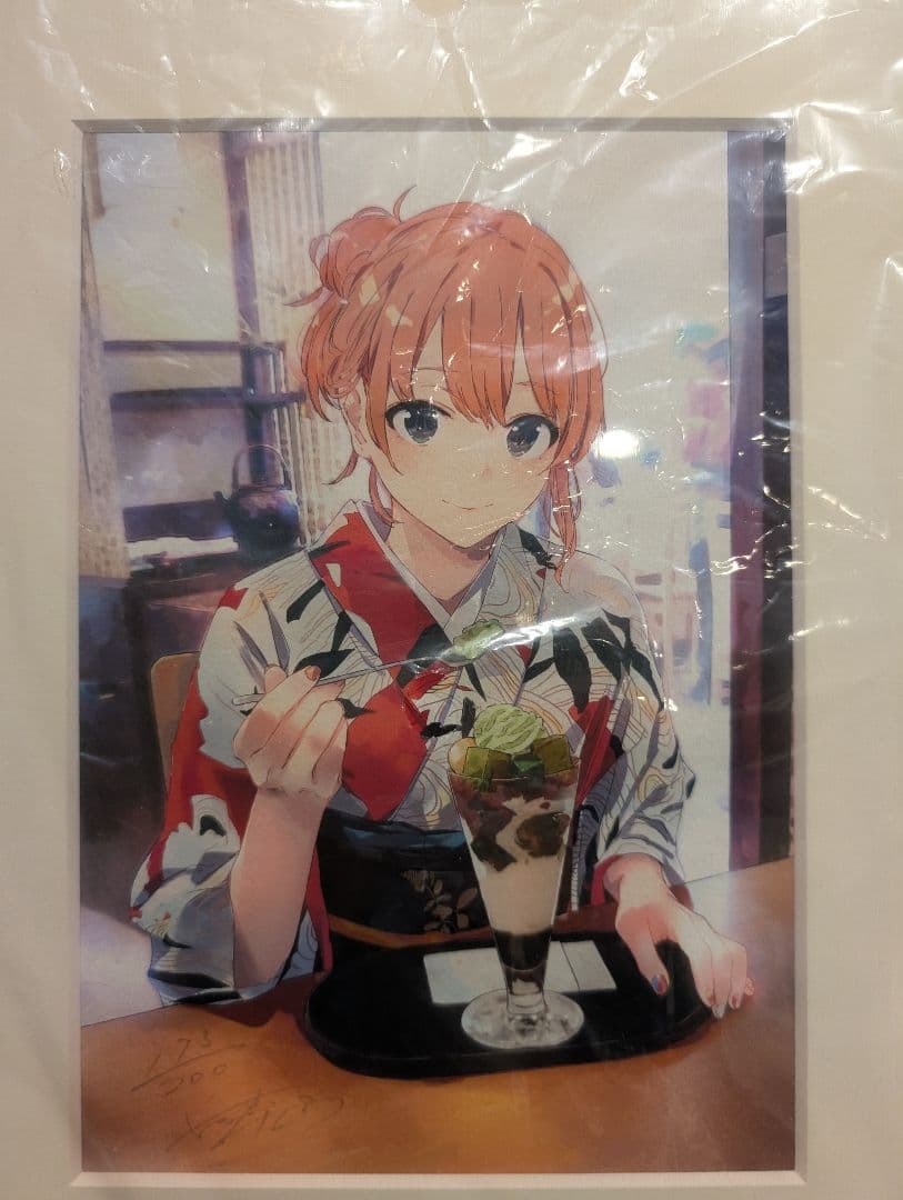【コミケ限定品】俺ガイル プリマグラフィ(直筆サイン・シリアルNo入り)