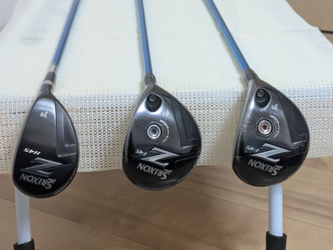SRIXONフェアウェイウッド+ユーティリティクラブの３本セット