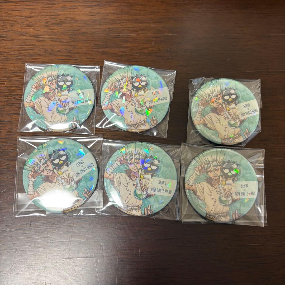 Dr.STONE ドクスト サンリオ 缶バッジ 石神千空