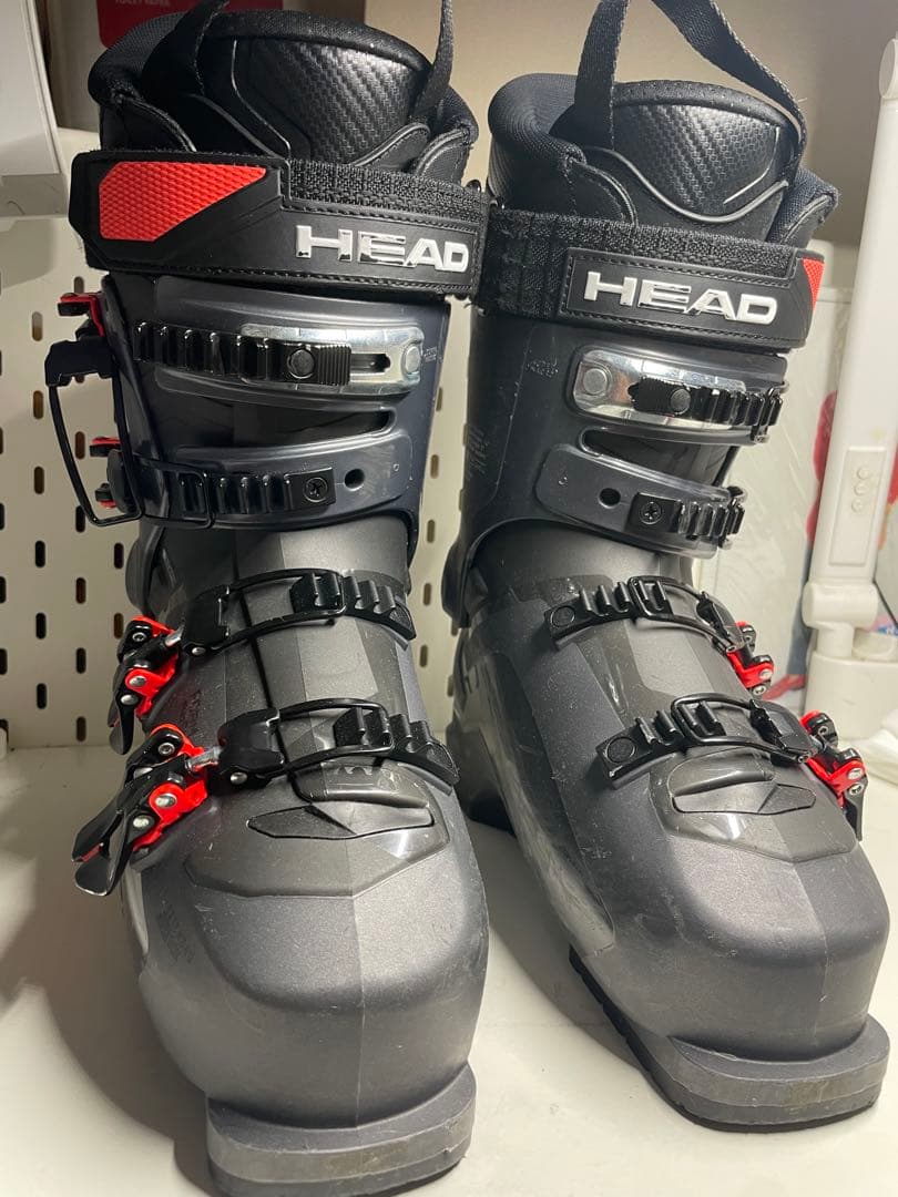 HEAD EDG 100 スキー靴 グレー/レッド
