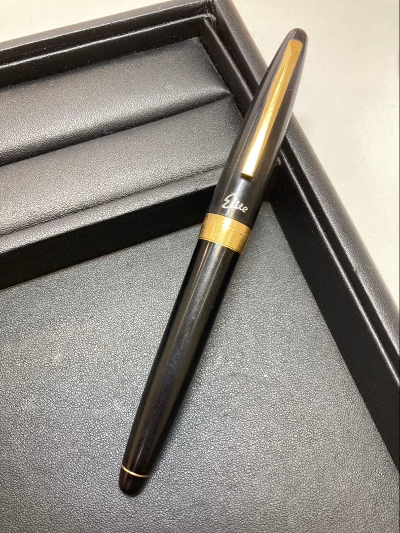 PILOT パイロット 万年筆 カスタム エリート 黒軸 中字 smtb-f