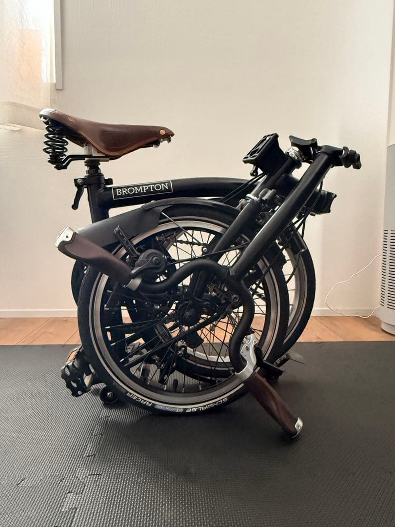 BROMPTON 折りたたみ自転車 オールブラック