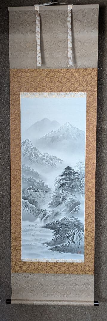 掛軸 真紅