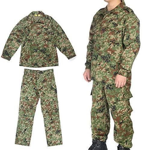 陸上自衛隊 迷彩 戦闘服3型 ベルト付 上下セット