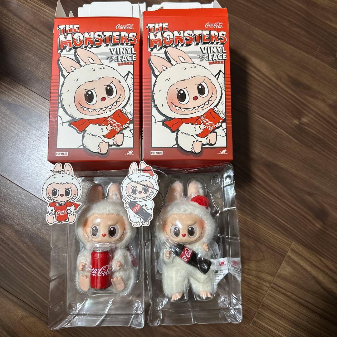POPMART コカコーラ ラブブ 缶、瓶 2点セット