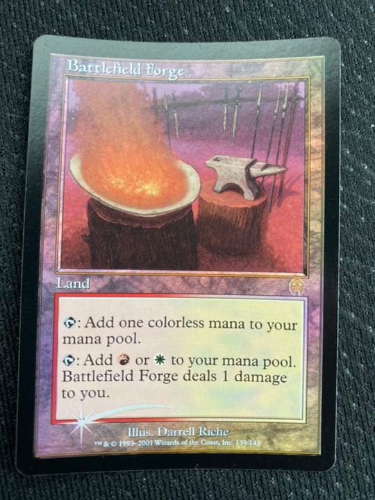 MTG 戦場の鍛冶場 foil 英語版 アポカリプス 初版