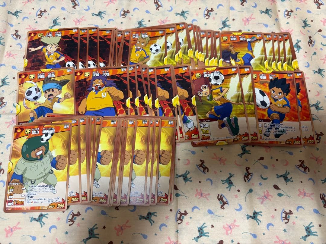 イナズマイレブン　トレーディングカードゲーム等　大量