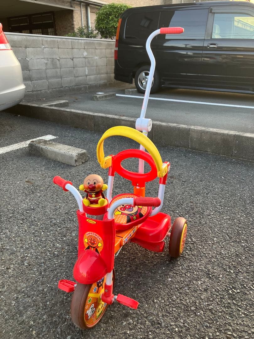 アンパンマン　折り畳み三輪車