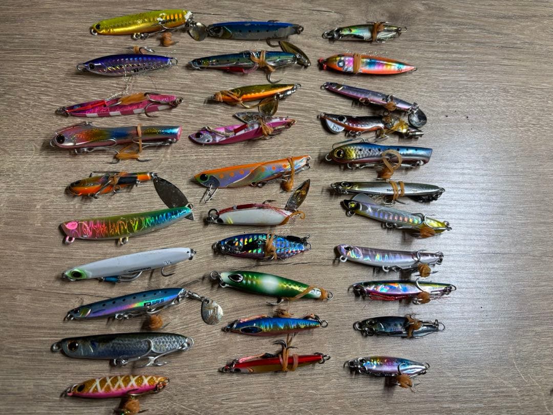ジグまとめ売り(40g〜15g)