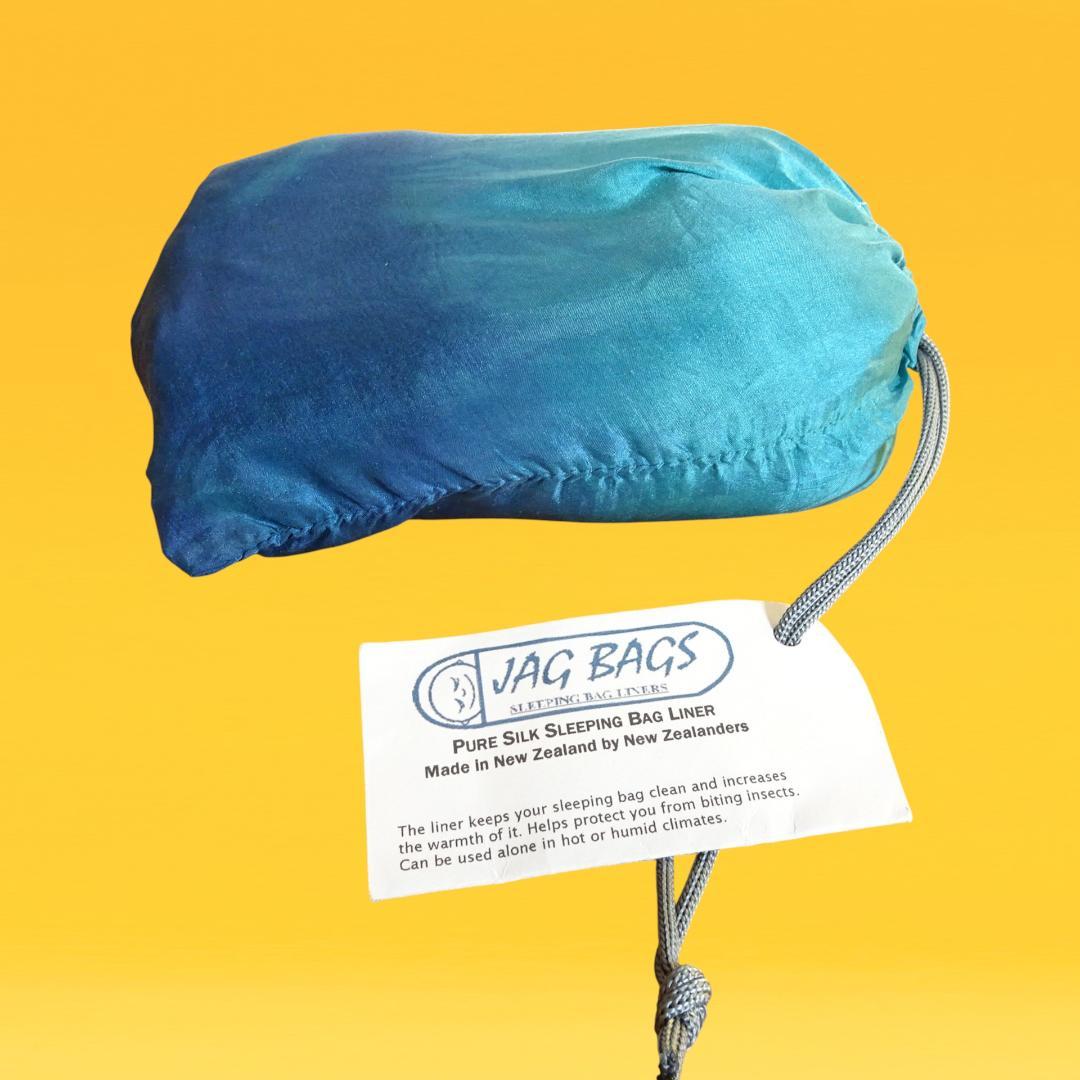 超希少　JAG BAGS　 純シルク100％　寝袋　インナーシーツ