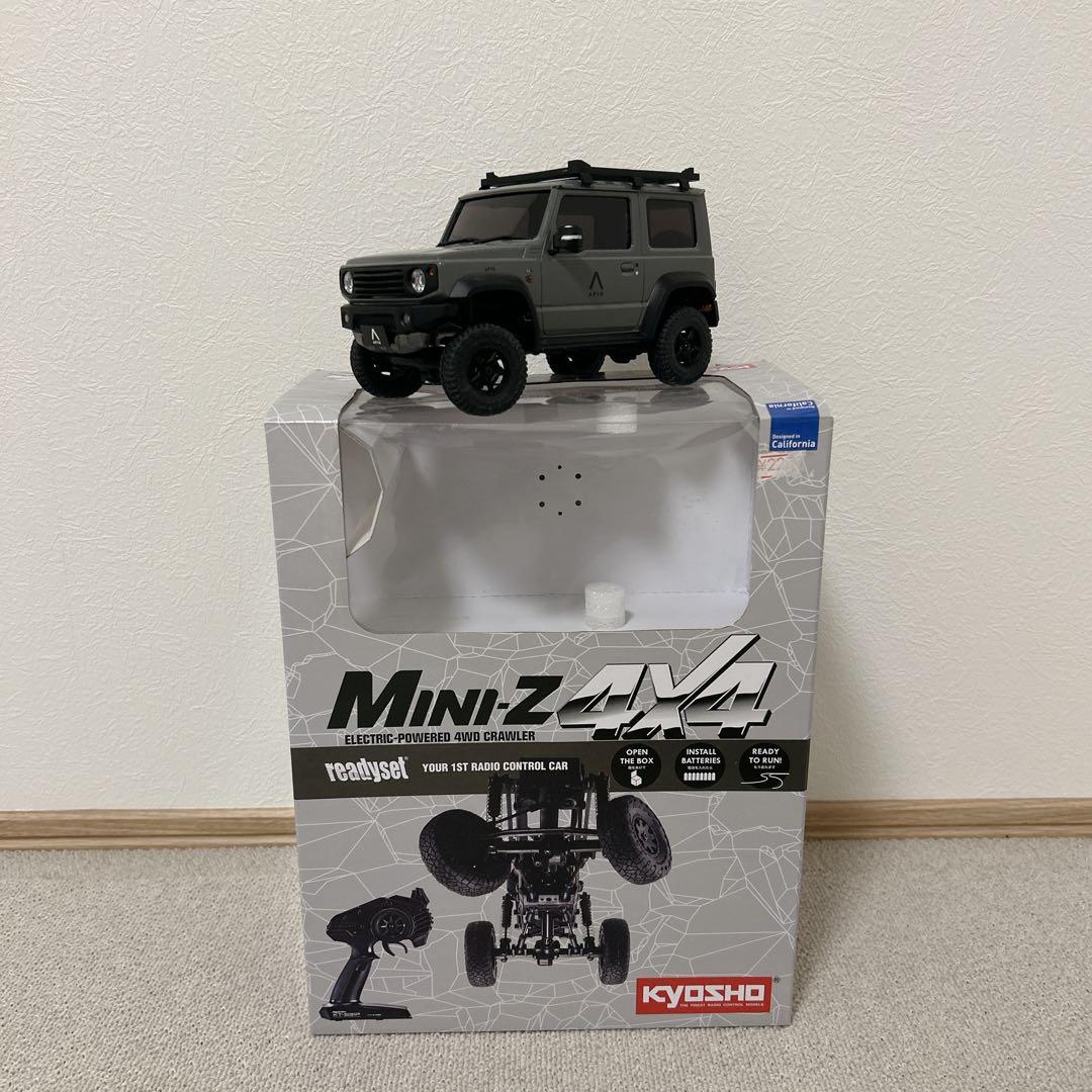 おまけ付き 京商 ミニッツ4×4 APIO JIMNY TS4 グレー グリーン