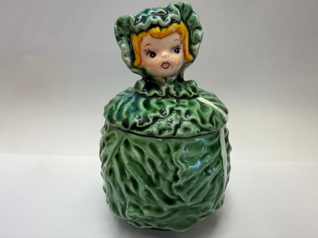 Lefton Cissy Cabbage Cuties シュガーポット 未使用
