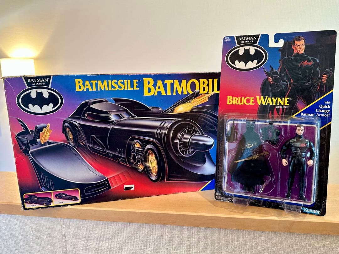バットマン バットモービル バットミサイル ケナー 当時物 現状品