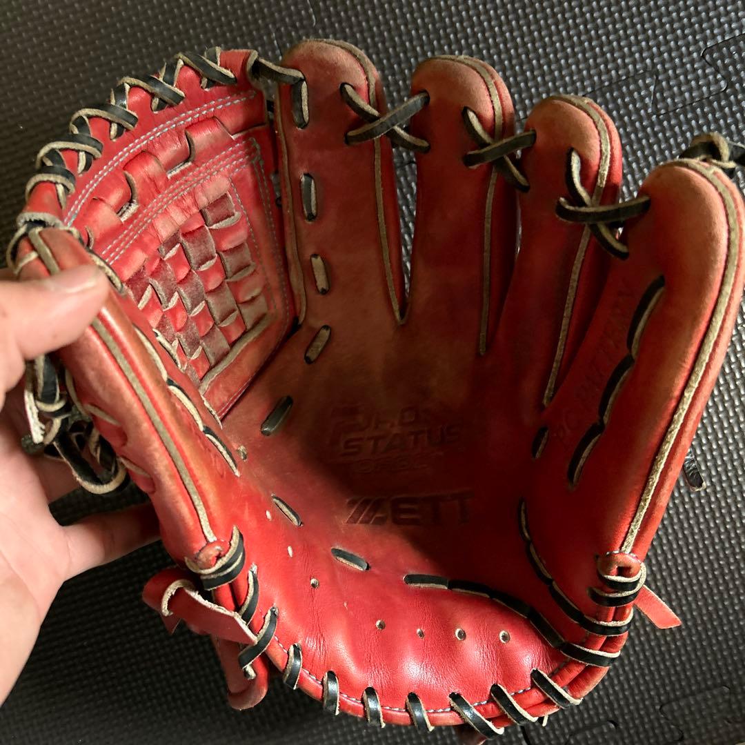 ゼット　軟式グローブ　内野手用