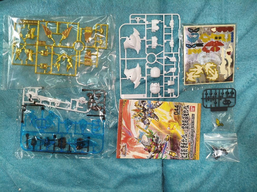 SDガンダム三国伝 (塗装済み) 機武帝 紅蓮装 曹操ガンダム ❗オマケ付き❗