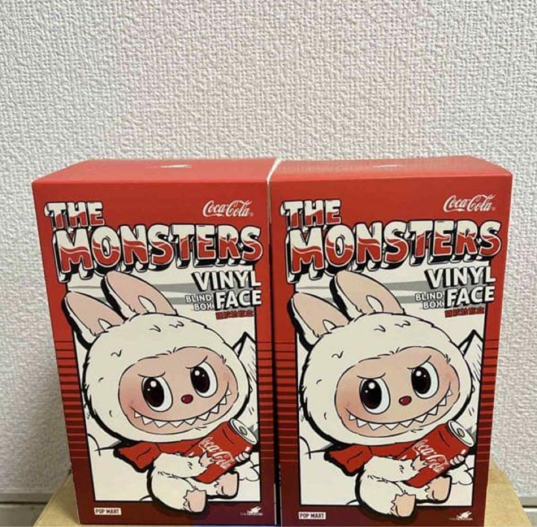 LABUBU THE MONSTERS コカコーラ シリーズぬいぐるみ2ピース
