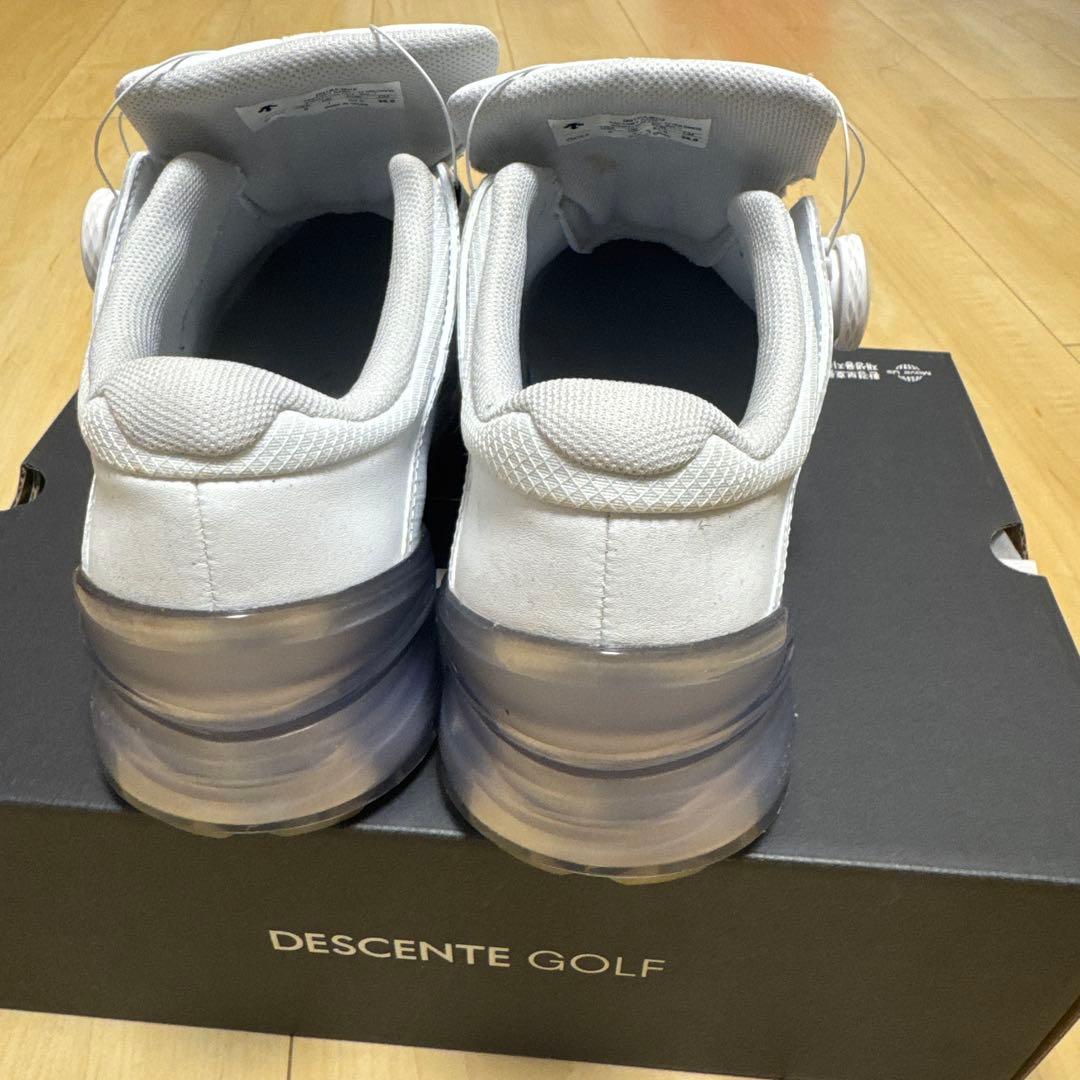 期間限定！お値下げ！DESCENTE GOLF ゴルフシューズ ホワイト