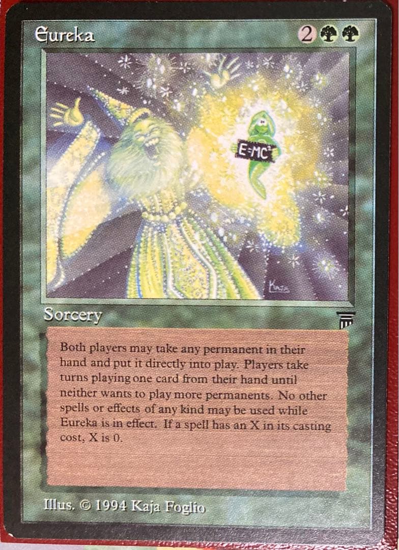 MTG　英語　Eureka　レジェンド　legends