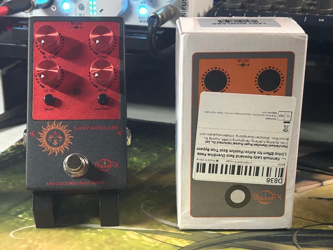 BassFX LadyRoland アナログCMOSベースドライブ エフェクター
