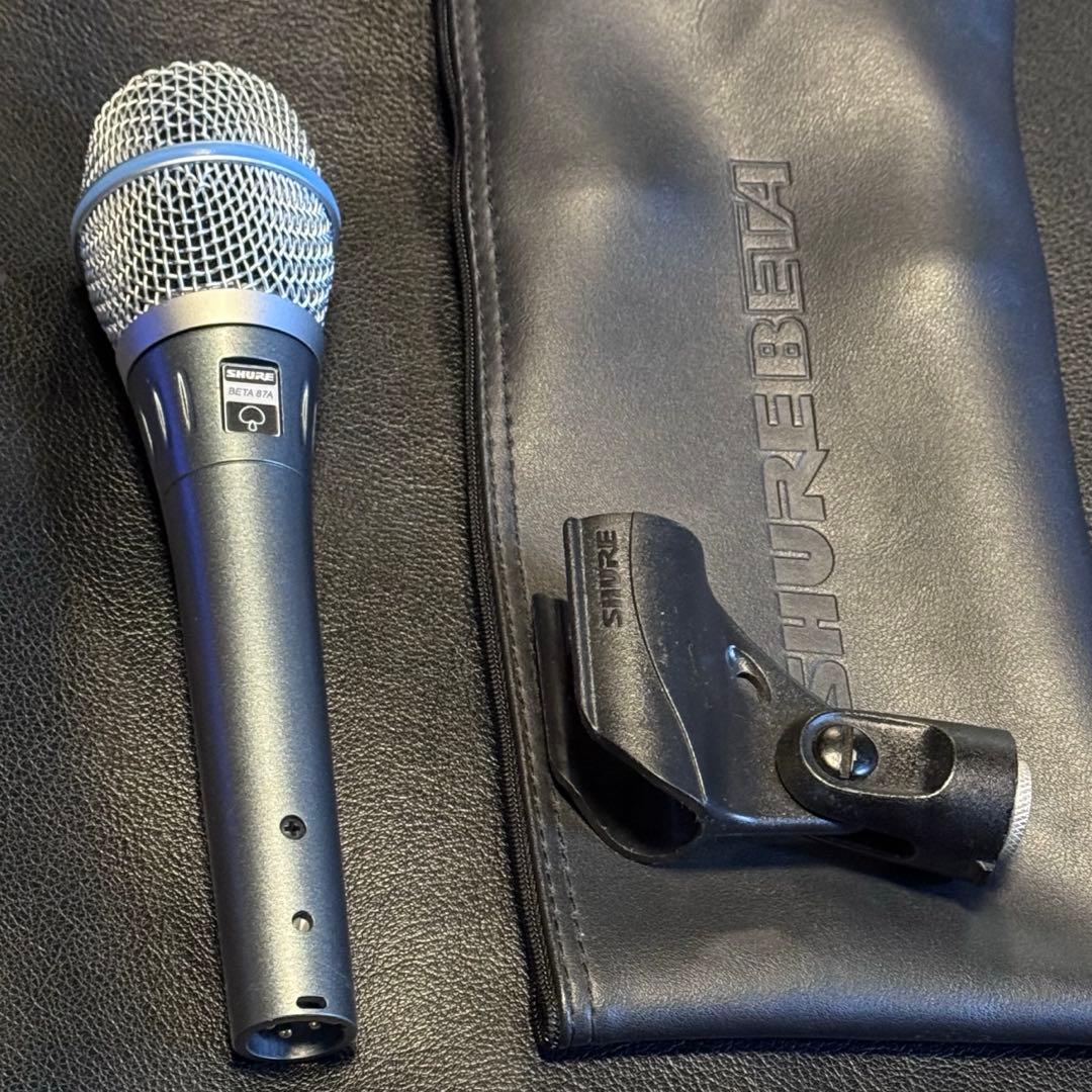 配信機器・PA機器・レコーディング機器 SHURE BETA87A