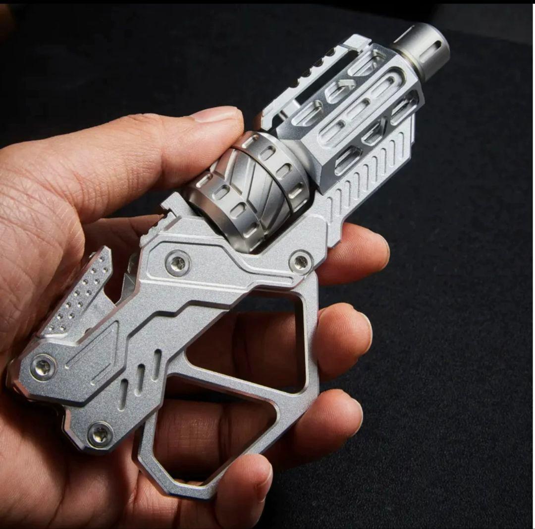 QT-3000 銃型 金属製 シルバー