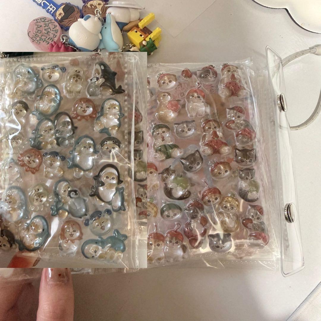 mofusand ボンボンドロップシール　2種類セット　正規品