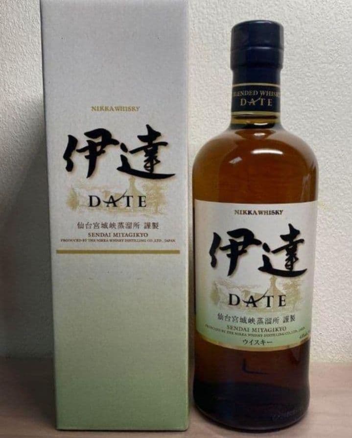 ニッカ伊達　ウイスキー　700ml 未開封 宮城県　限定
