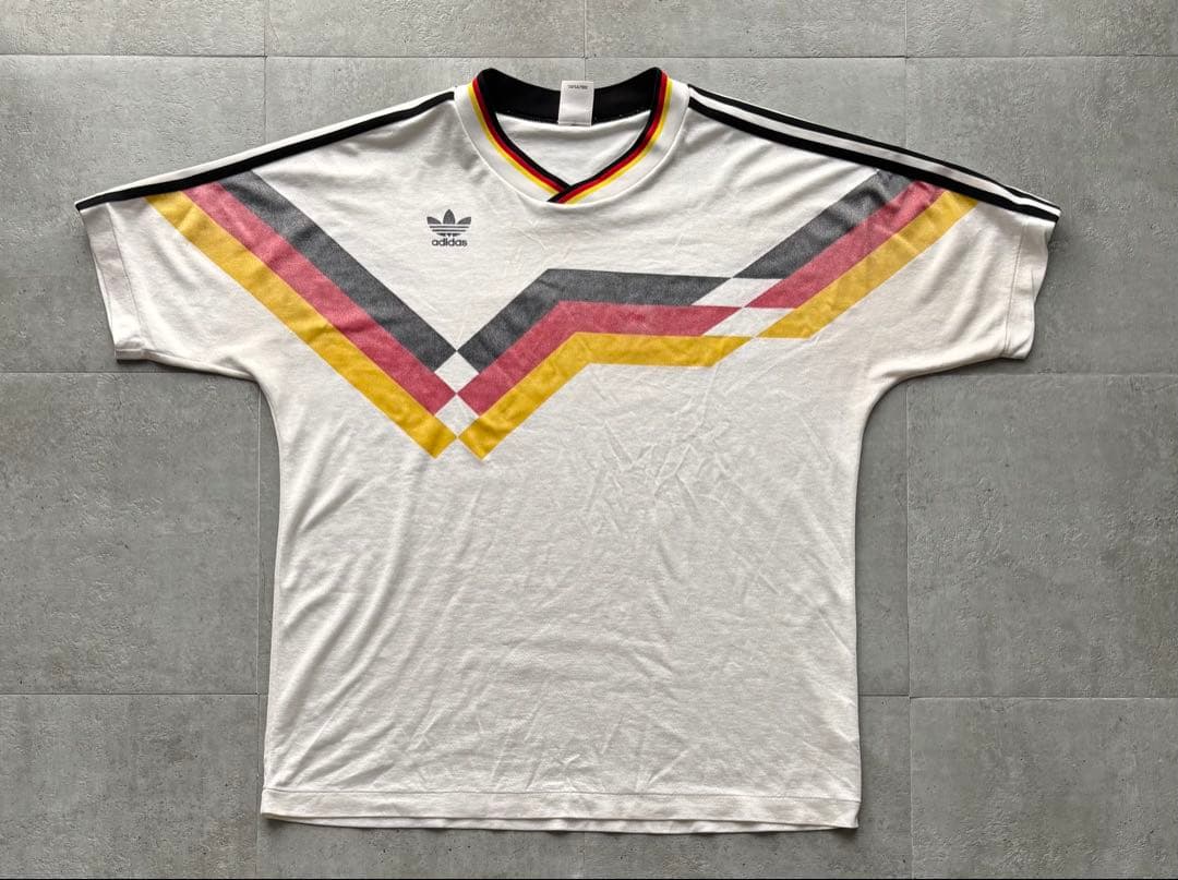 西ドイツ代表　アディダス　ユニフォーム　1990年　イタリアW杯　デサント製