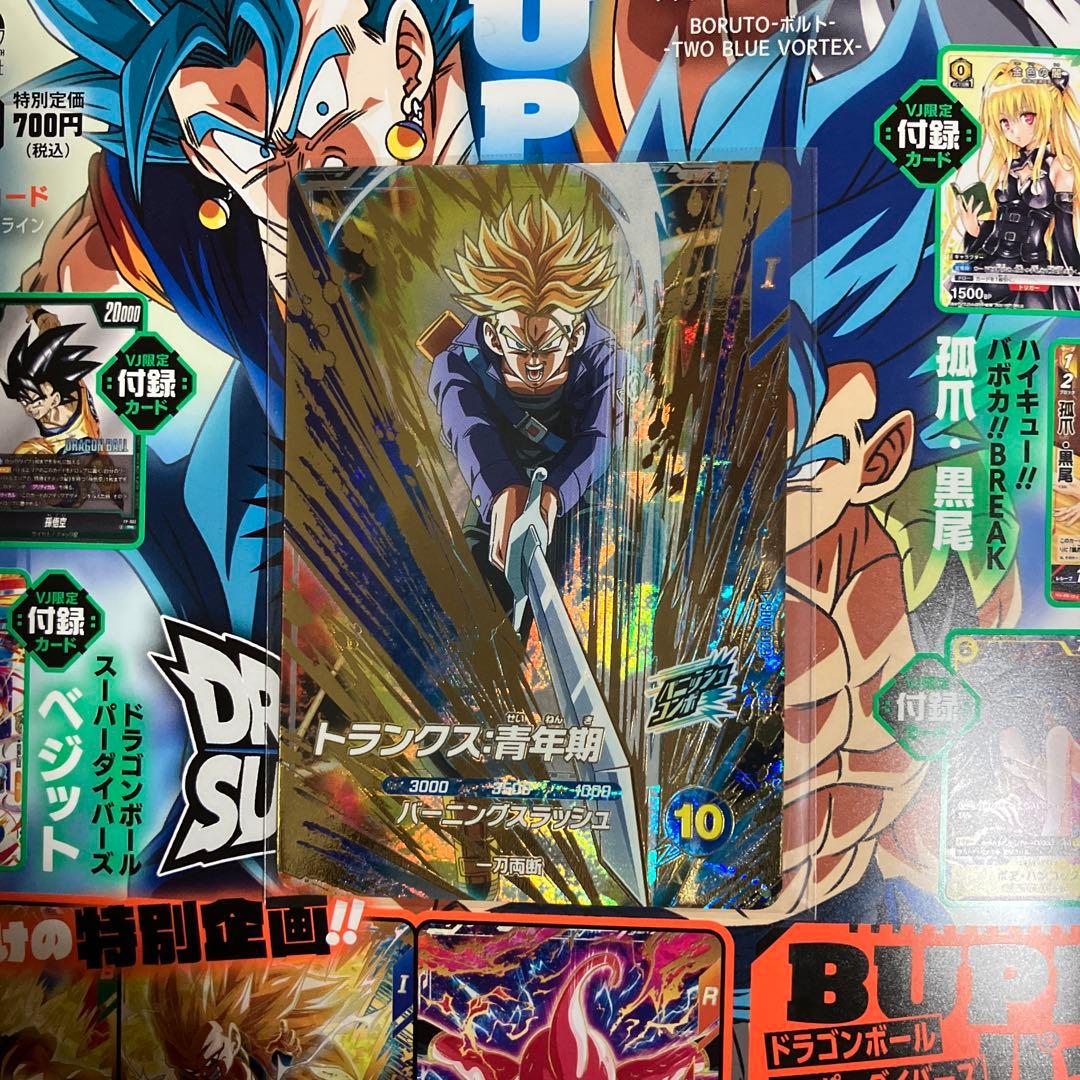 トランクス:青年期 トレーディングカード美品