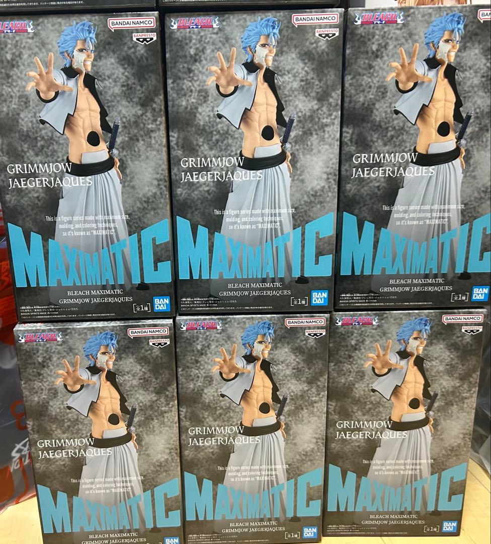 BLEACH MAXIMATIC グリムジョー・ジャガージャック　6個セット