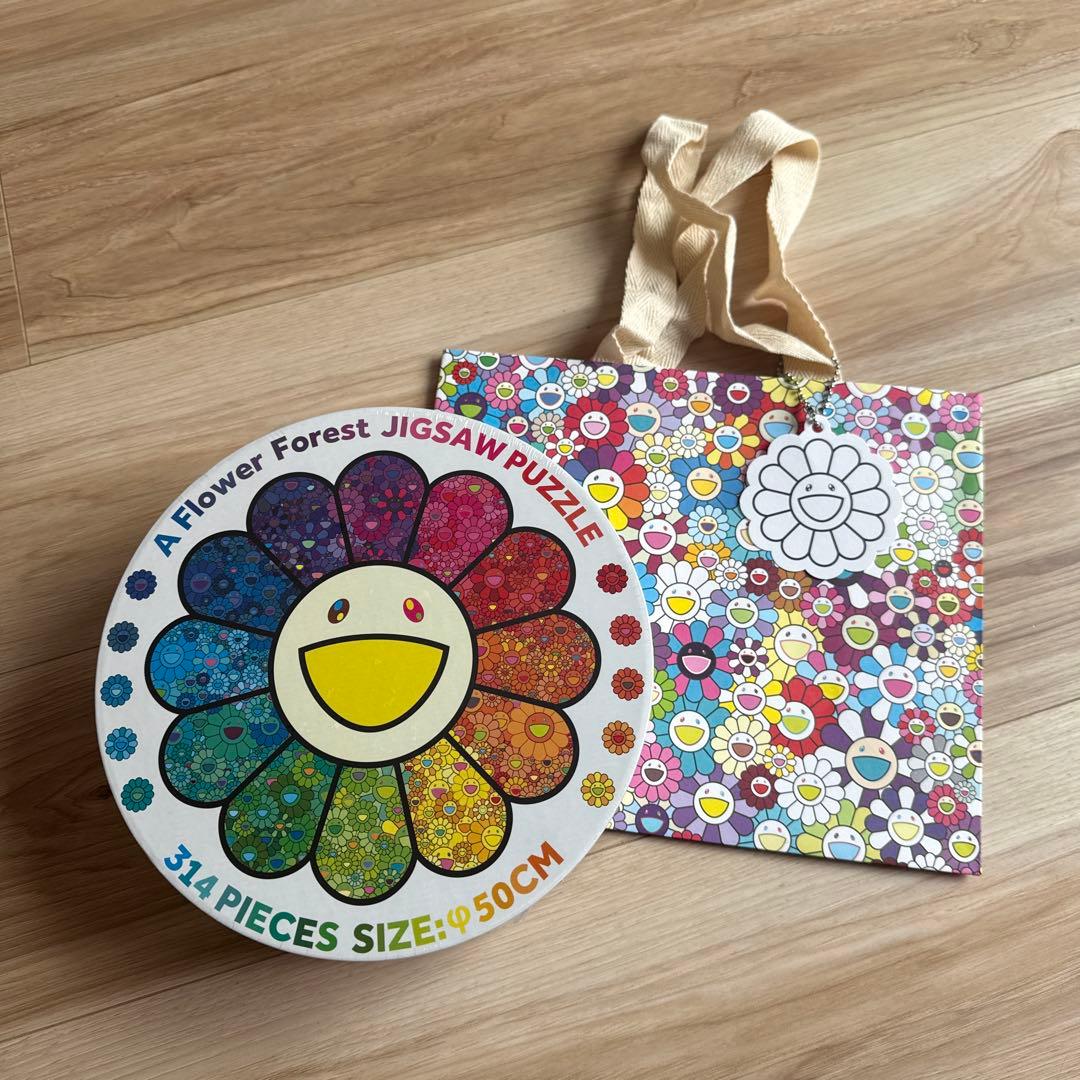 A Flower Forest JIGSAW PUZZLE 村上隆 パズル　限定