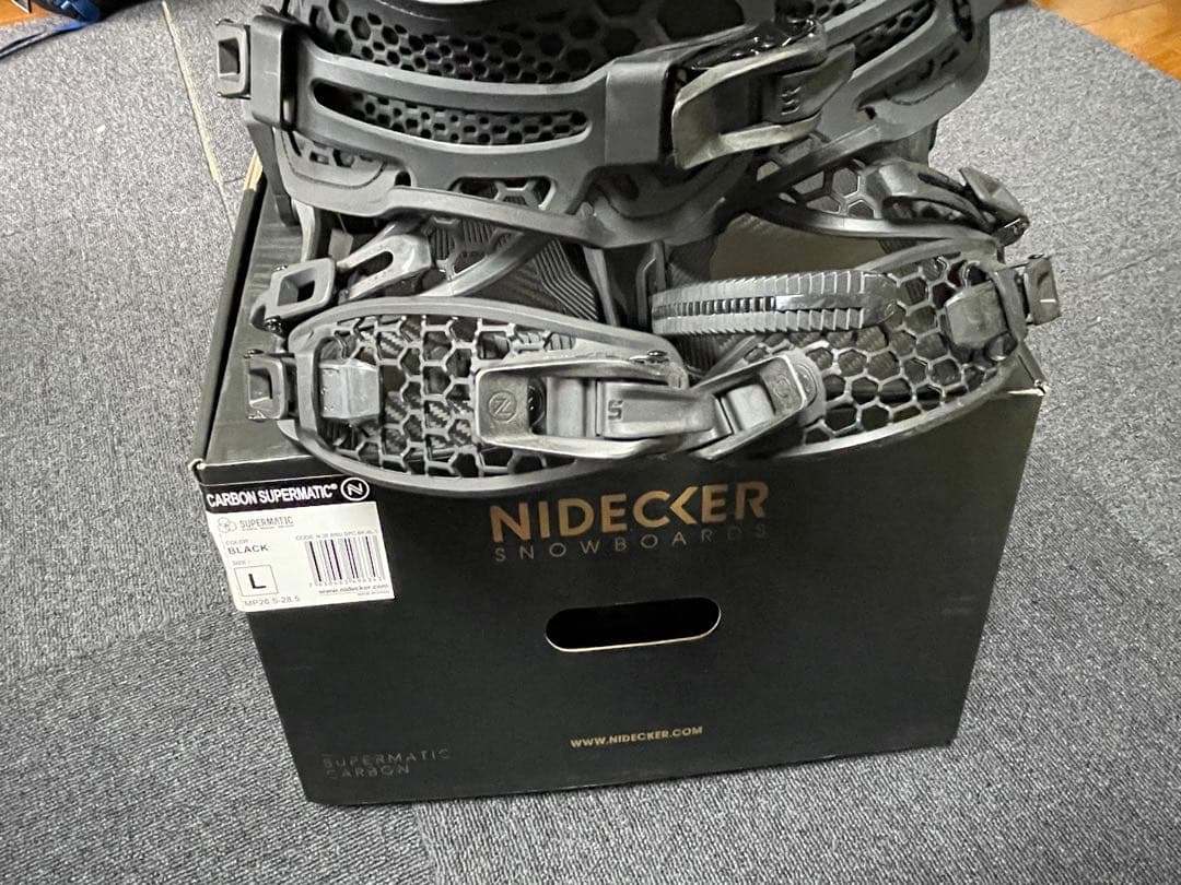 樹*様 Nidecker スーパーマチックカーボン　Lサイズ