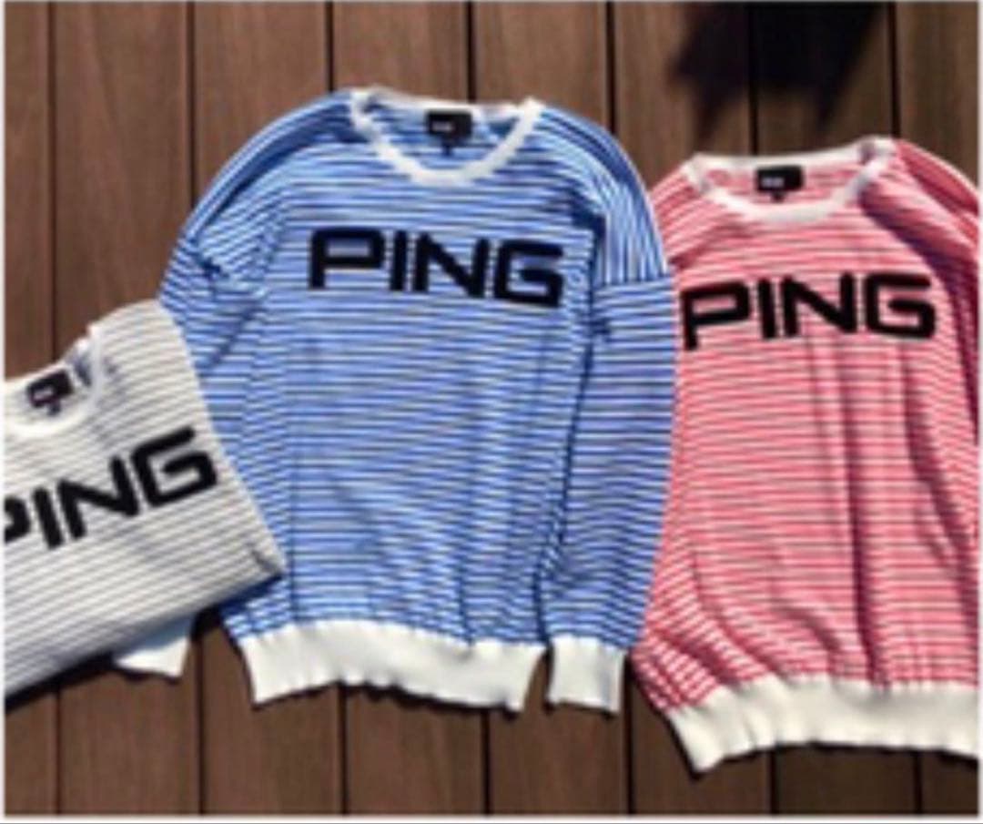 【新品タグ付き】PING 上下セット　セーター　スカート
