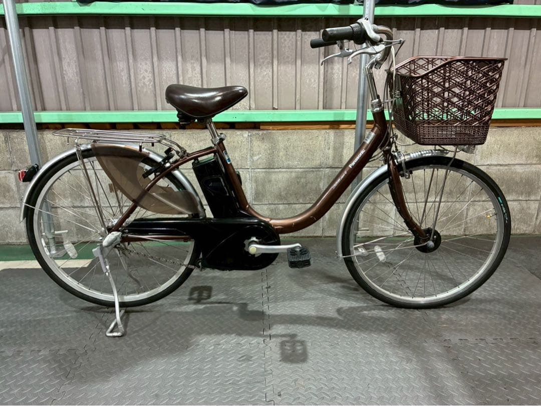 №8169 電動自転車　パナソニック　ビビlight U 24インチ ブラウン