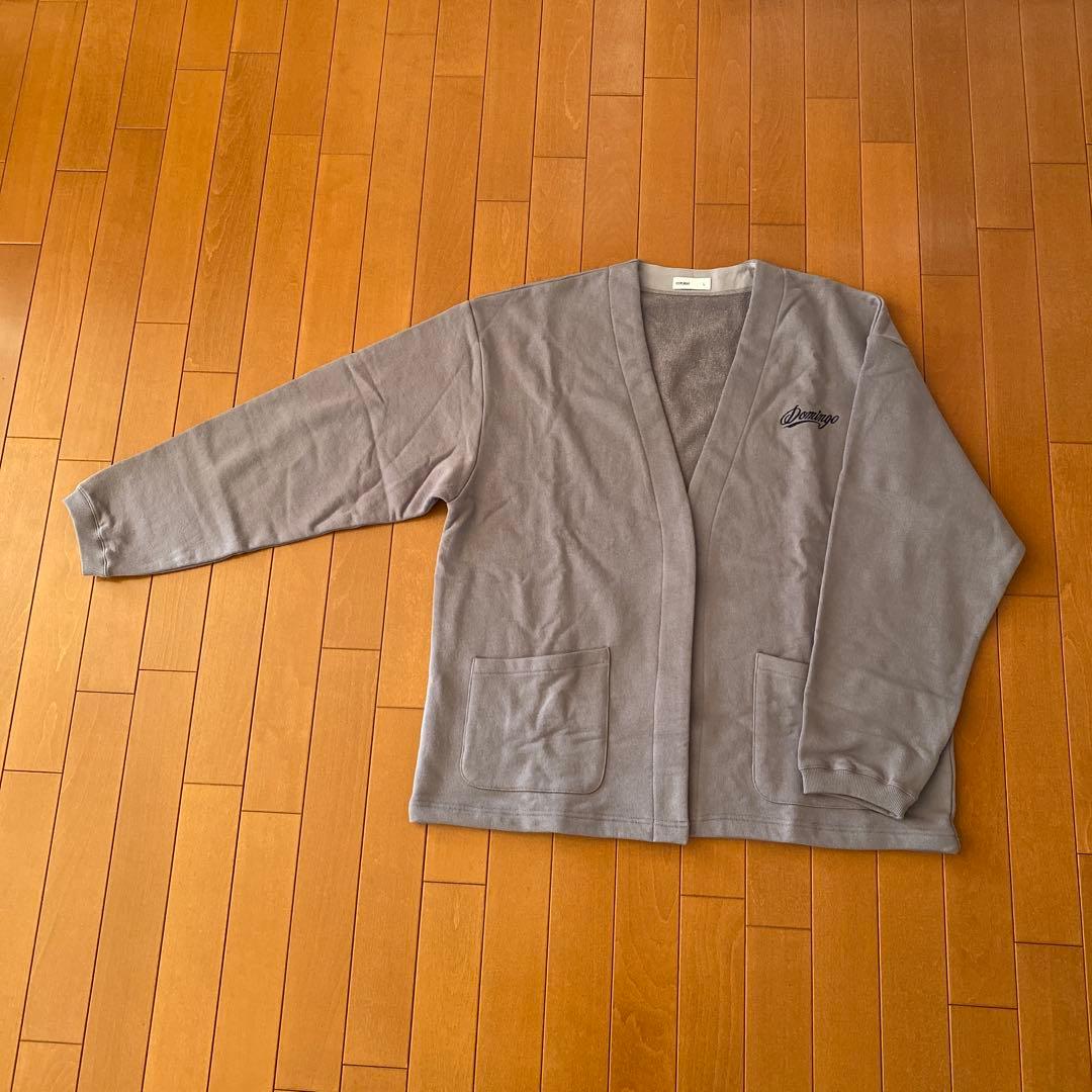 新品　LUZeSOMBRA / Domingo　カーディガン　ノーカラー　Ｌ