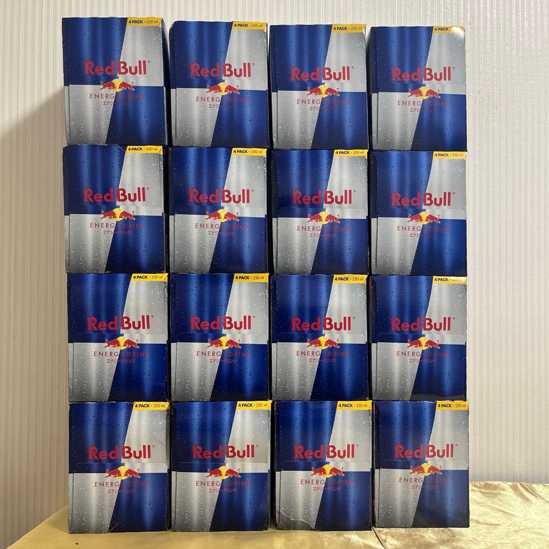 レッドブル エナジードリンク 250ml 64本 （4本入×16箱）