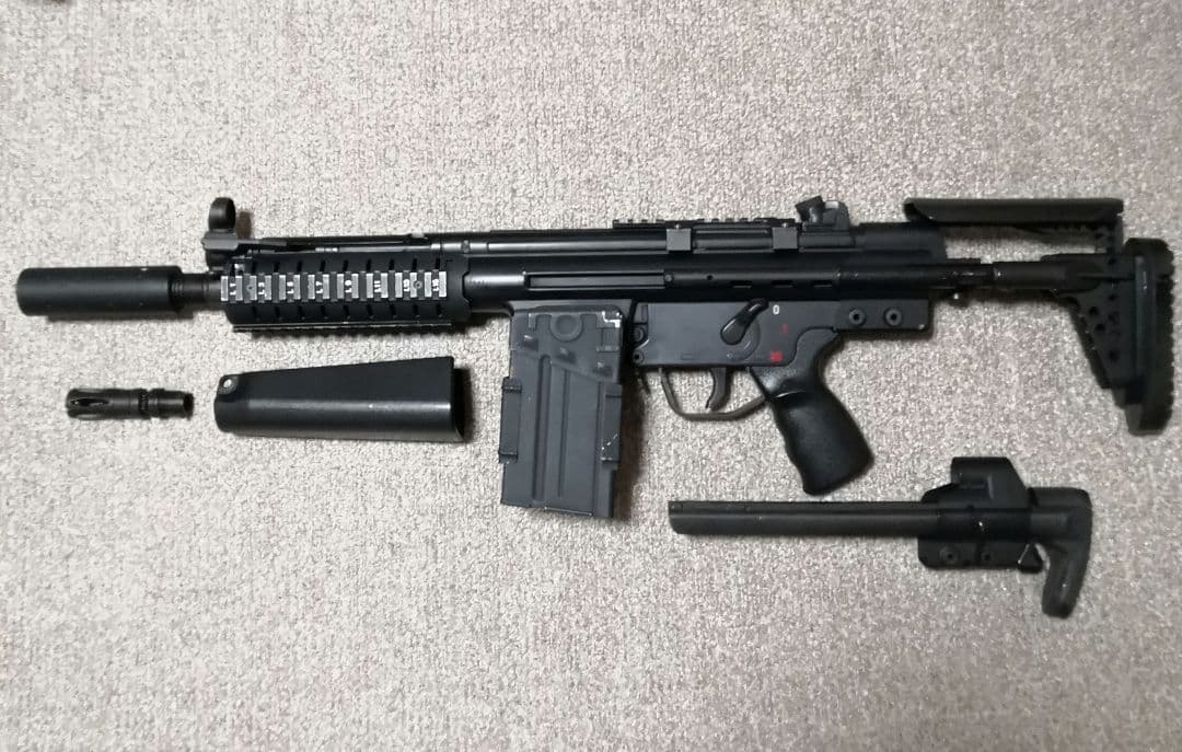 東京マルイ　G3 SHORTY MC51外装カスタム