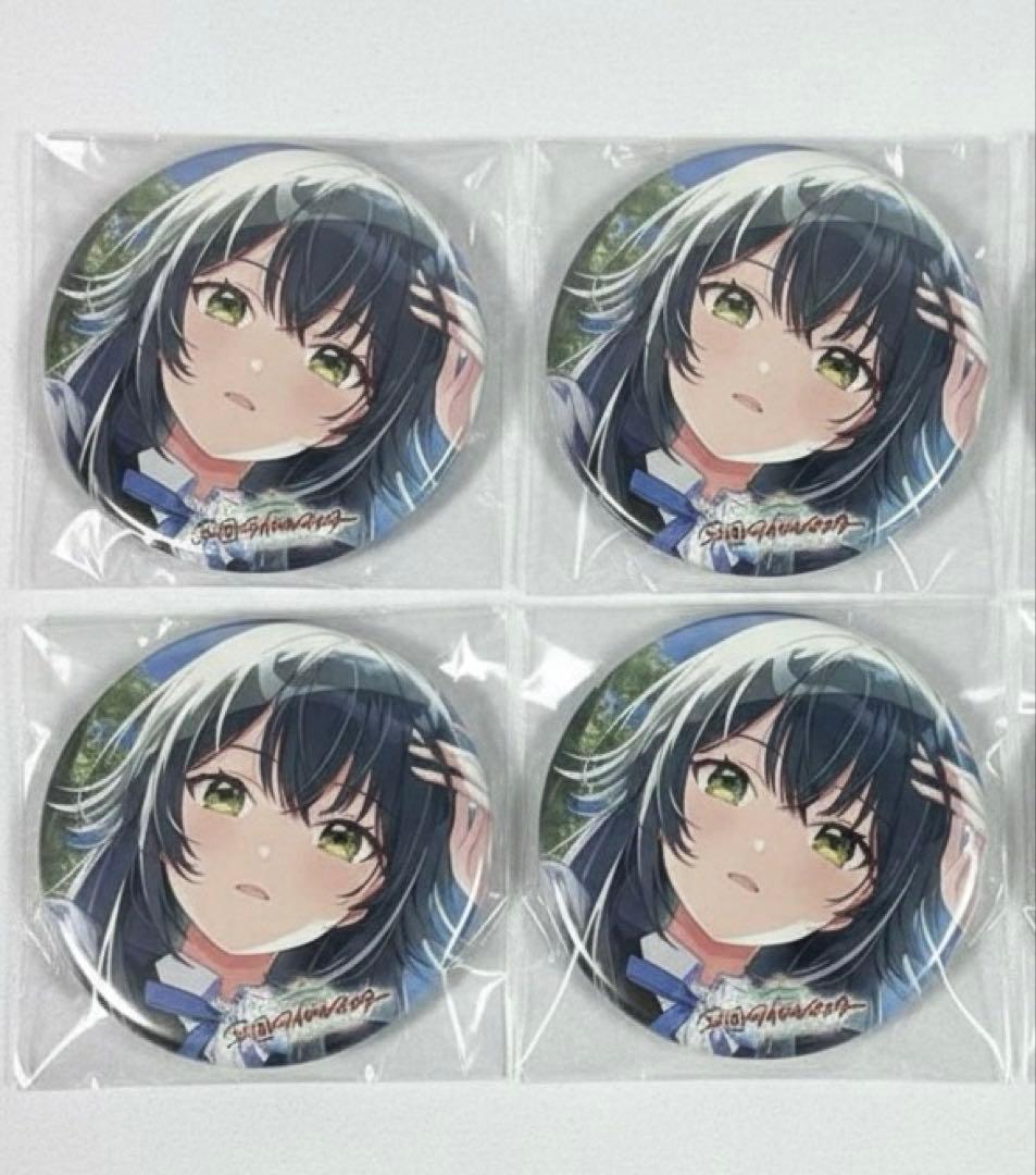 学園アイドルマスター　学マス 月村手毬 CD 購入特典　缶バッジ