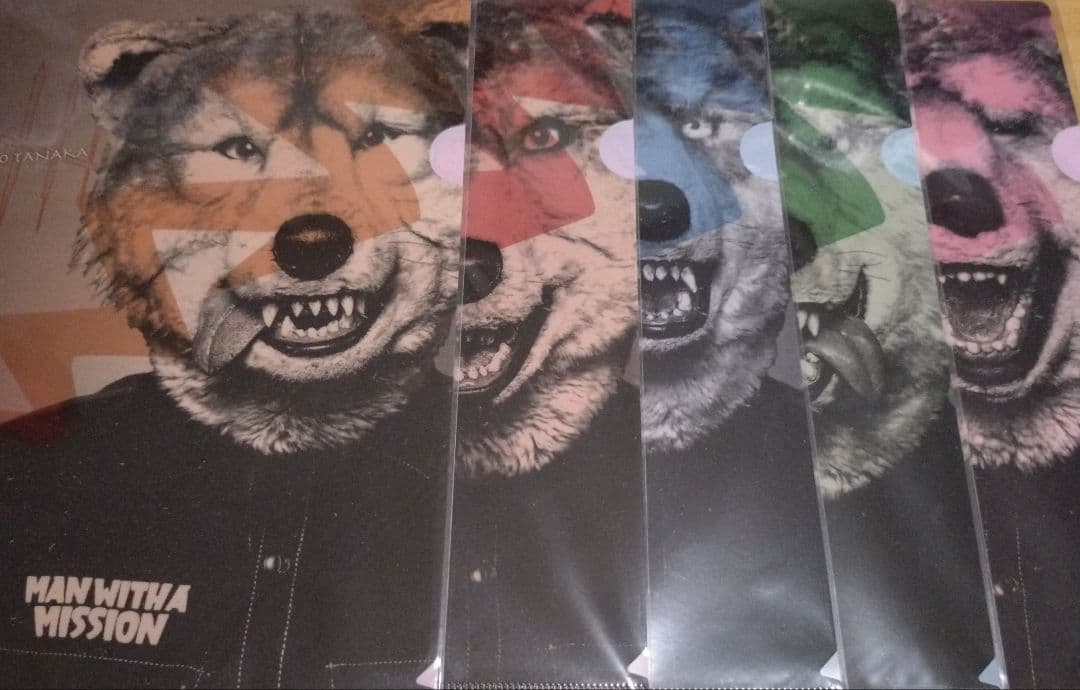 レアMAN WITH A MISSION クリアファイルセット