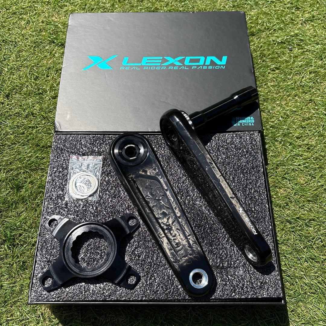 LEXON カーボンクランクアーム 165mm 24mm