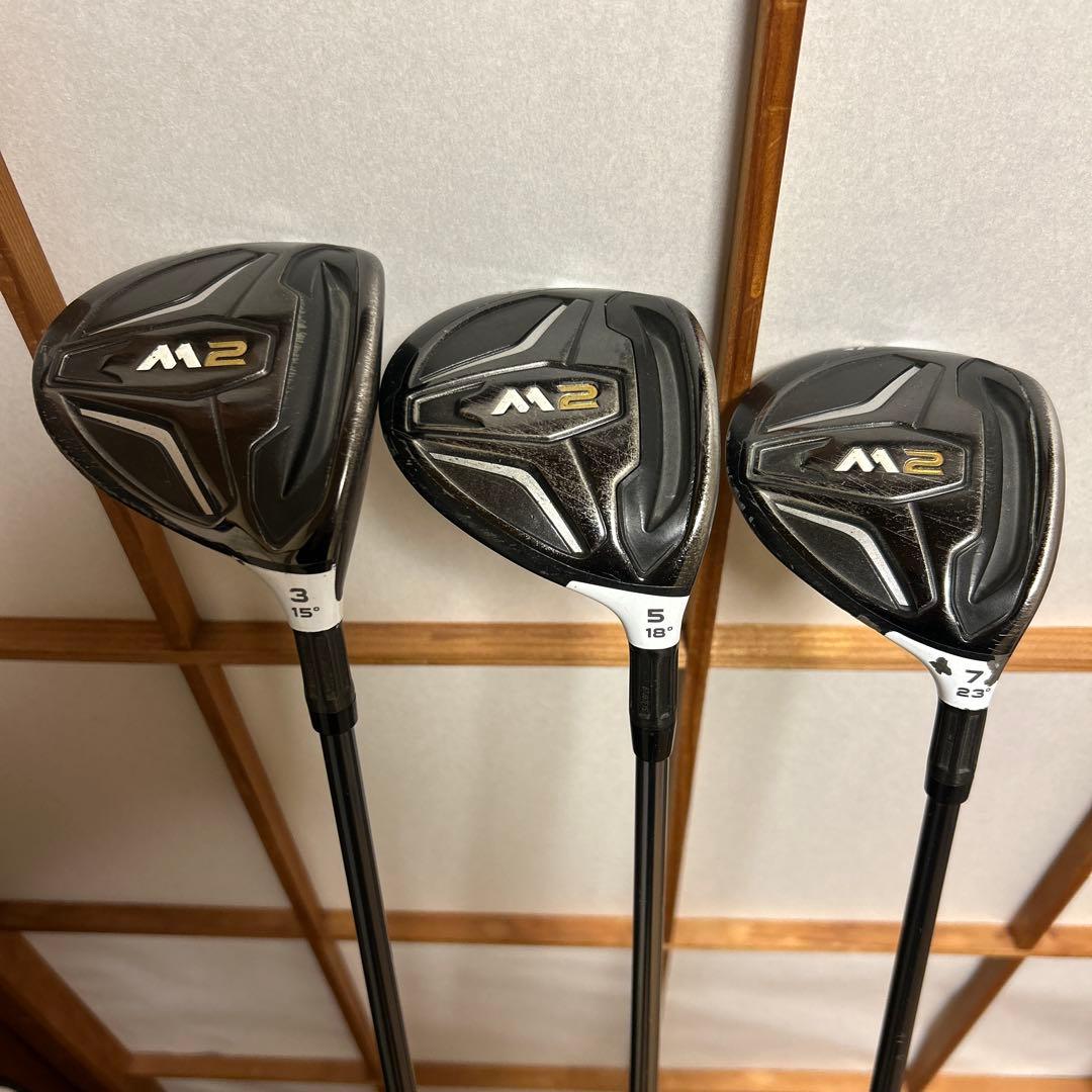 M2 フェアウェイウッド 3本セット