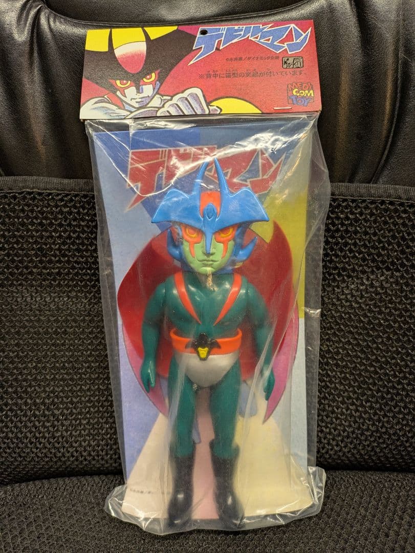 デビルマン　ソフビ　メディコム・トイ　1972復刻デザイン版　永井豪