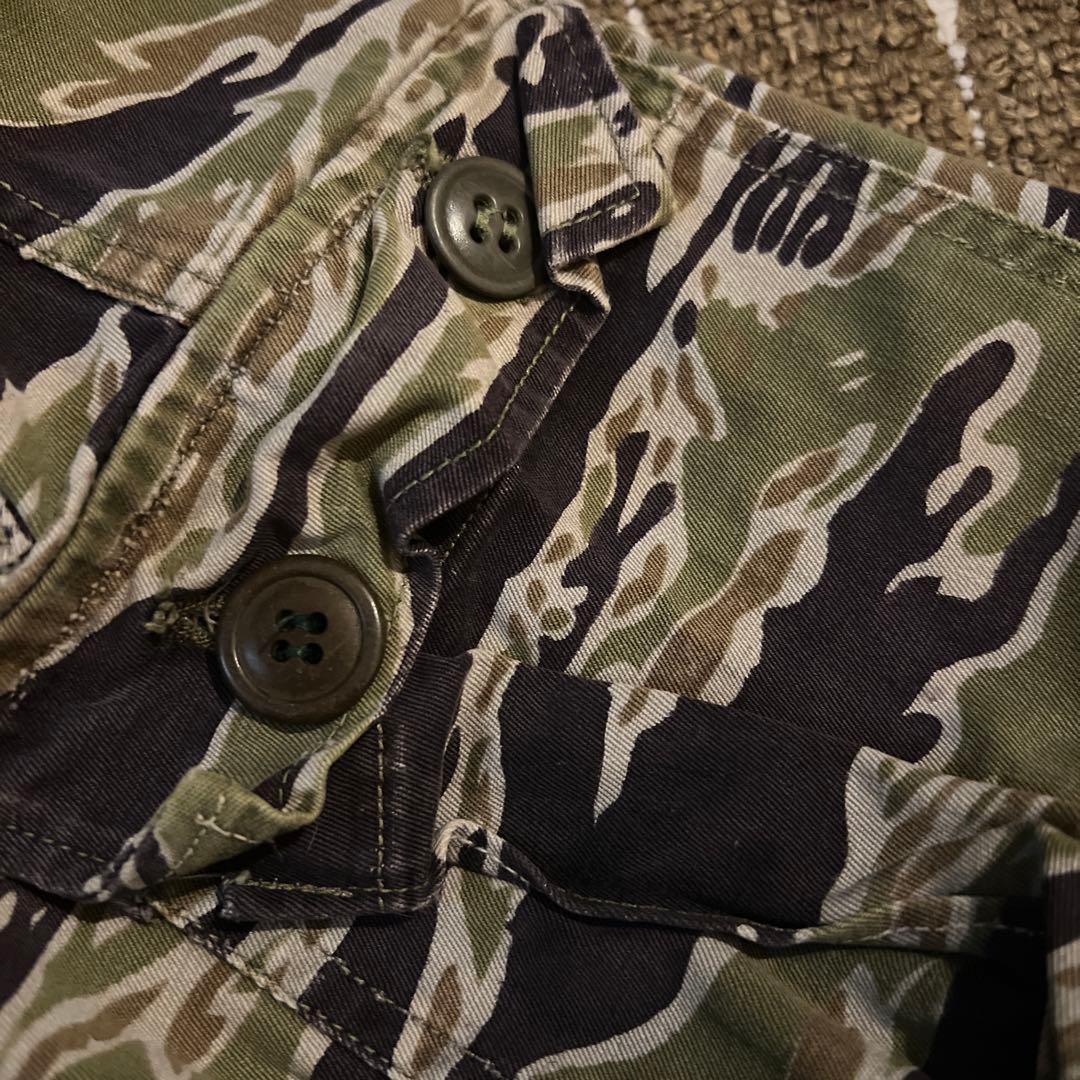 60S 実物　ベトナム戦　タイガーストライプ　パンツ　SOG 特殊部隊