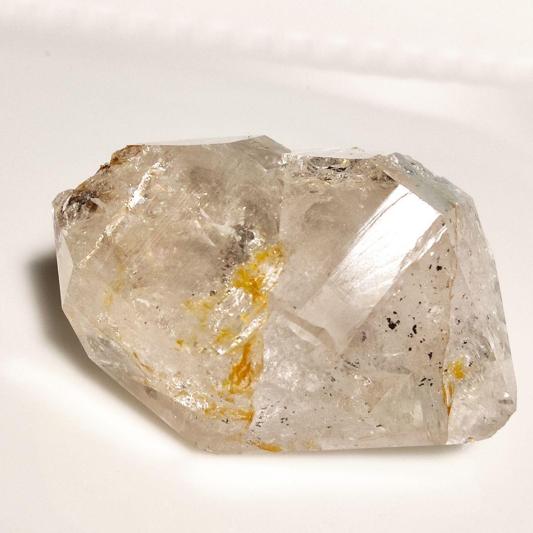 パワーストーン　天然石　ハーキマー水晶　レインボー他　113g　No.128