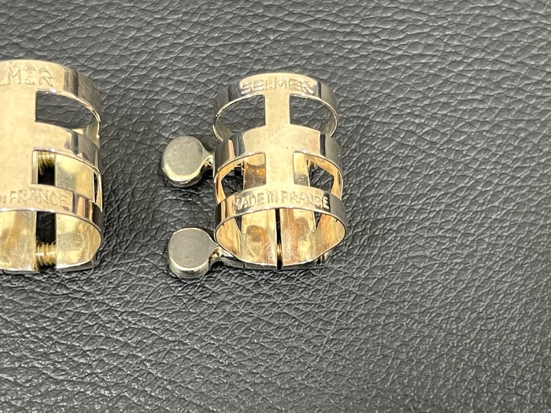 Selmer ソプラノ　アルト　テナー　サックスメタル用リガチャー