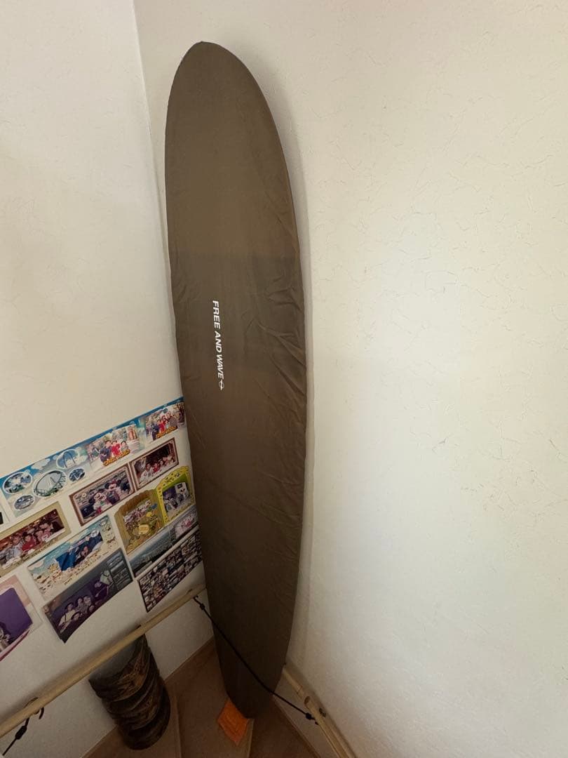 BICロングボード (ノーズライダー)10ft、カバー付き、屋内保管