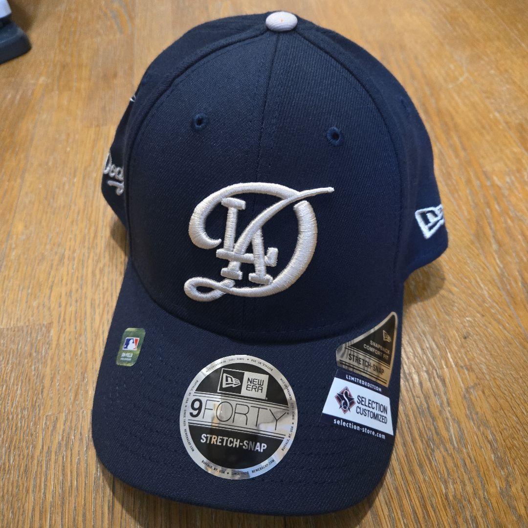 NEW ERA　ドジャースキャップシティーコネクト　大谷選手刺繍サイン入り