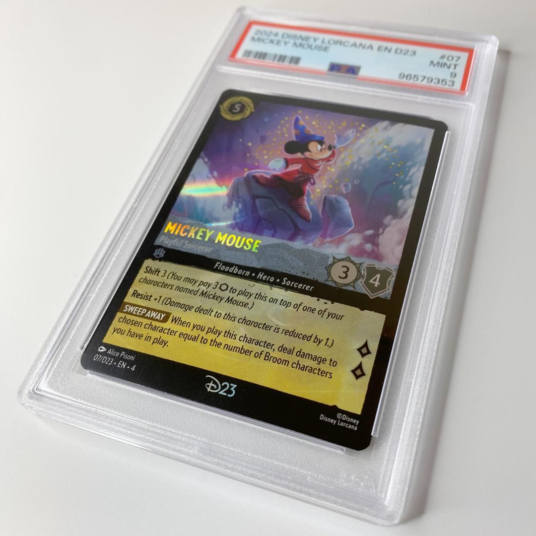 【超希少】ロルカナ D23 expo2024 限定カード ミッキー ファンタジア